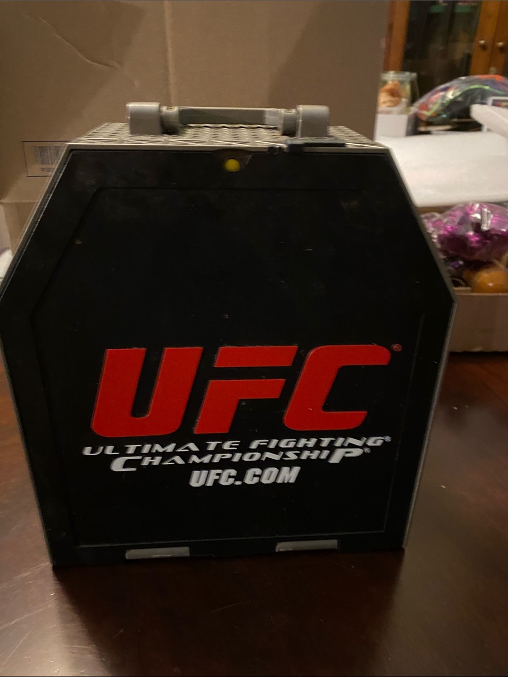 UFC Black and Red Collector Carry Case with Logo